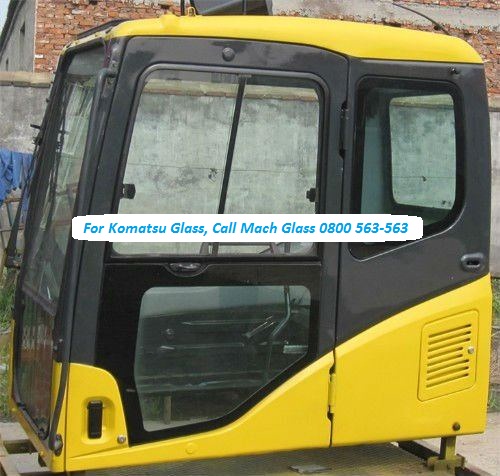 Komatsu Cab Glass and Windsows
